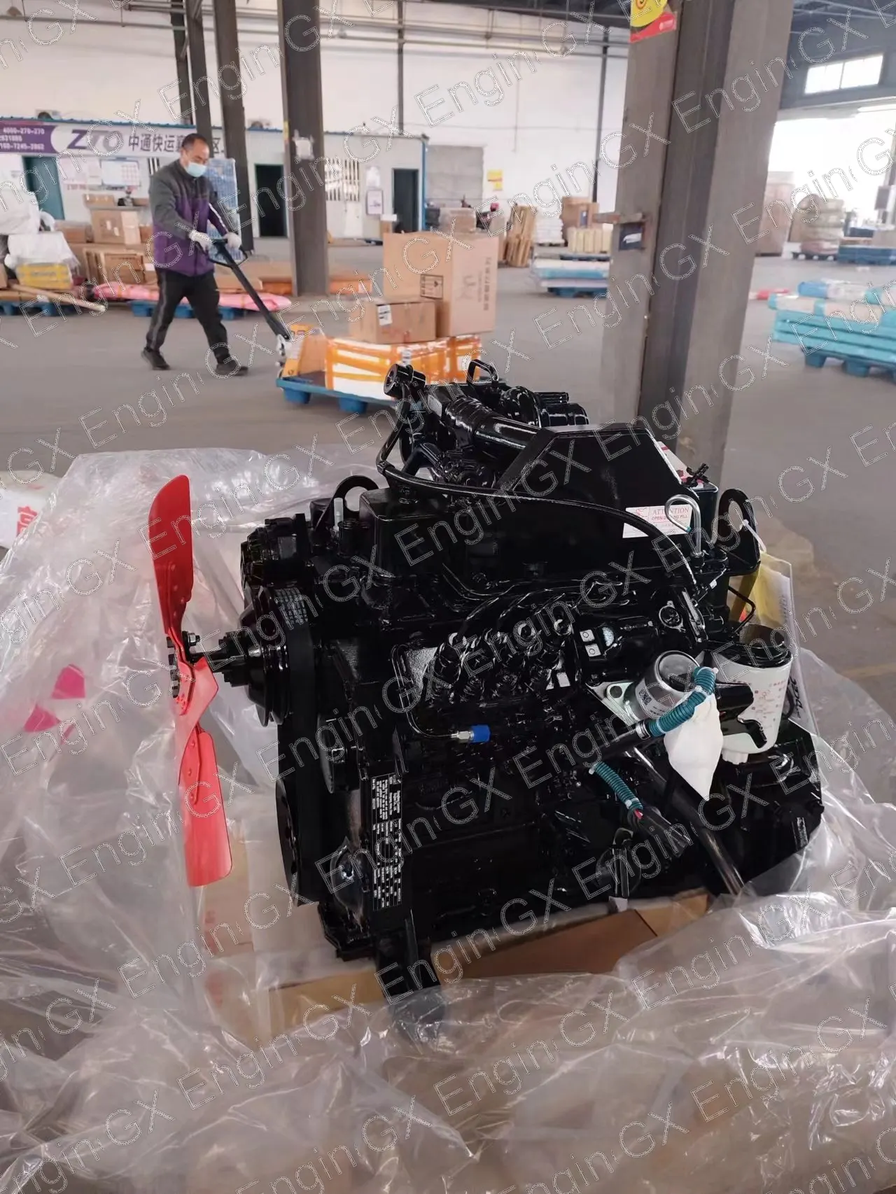 Cummins BTA3.9-C diesel engine
