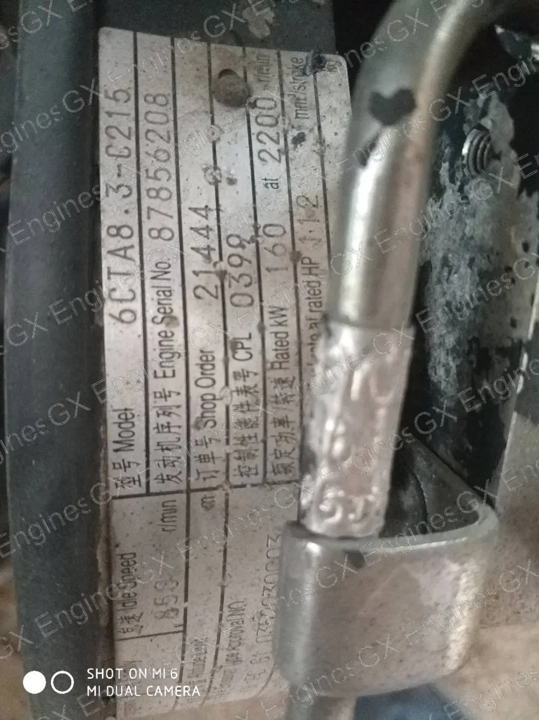 Cummins BTA5.9-C diesel engine