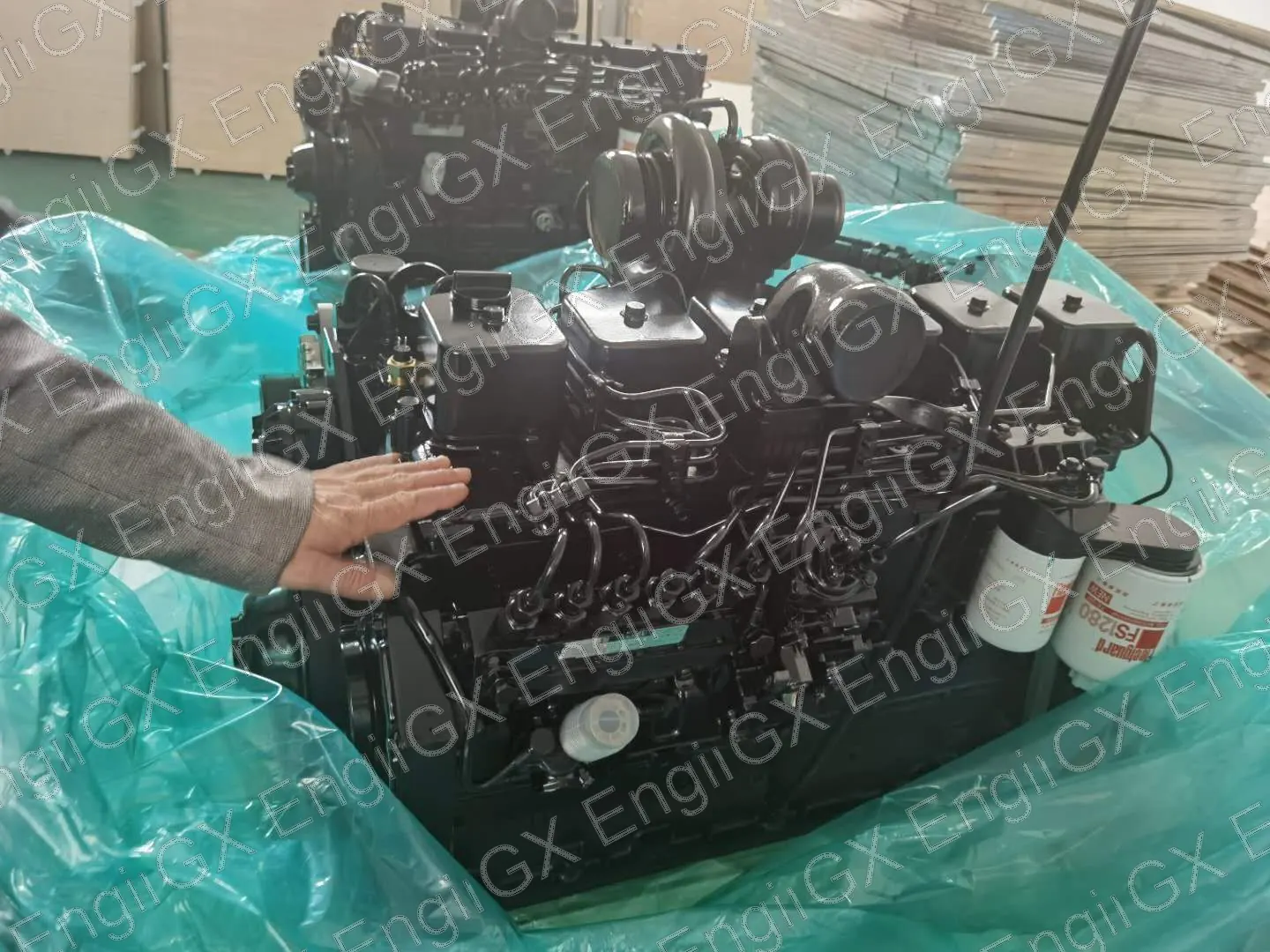 Cummins PC-7 diesel engine