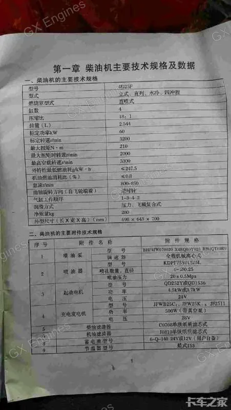 Quanchai C02- diesel engine